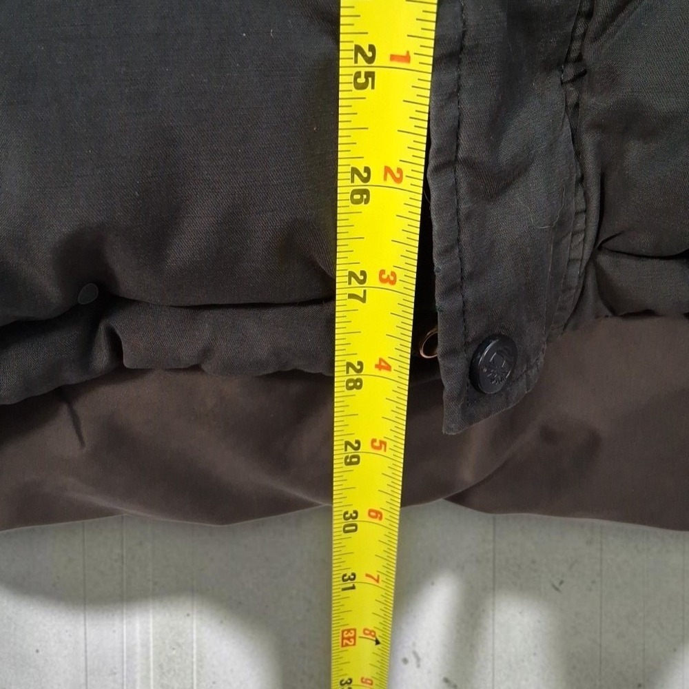 Timberland Puffer Jacket Men XL Black 80 20 Duck Down Feather Fill Parka Coat - Picture 9 of 12